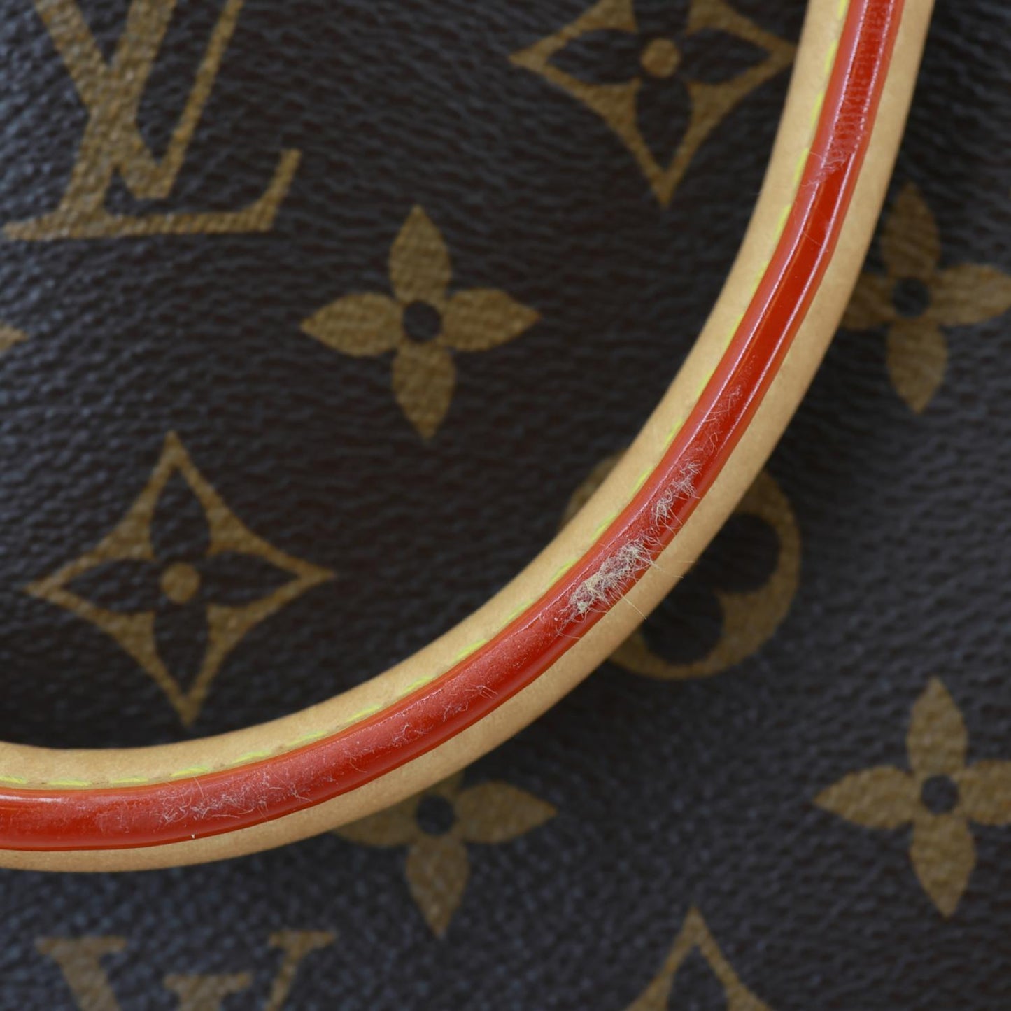 LOUIS VUITTON Petit Palais Monogram Canvas Shoulder Bag Brown
