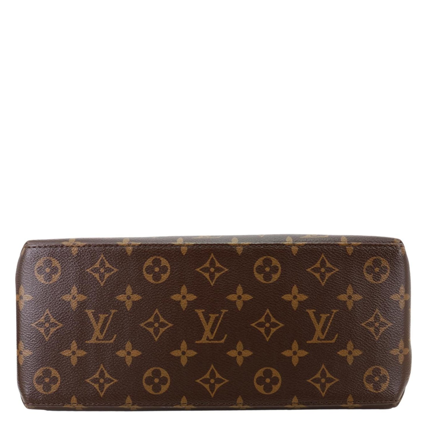 LOUIS VUITTON Petit Palais Monogram Canvas Shoulder Bag Brown
