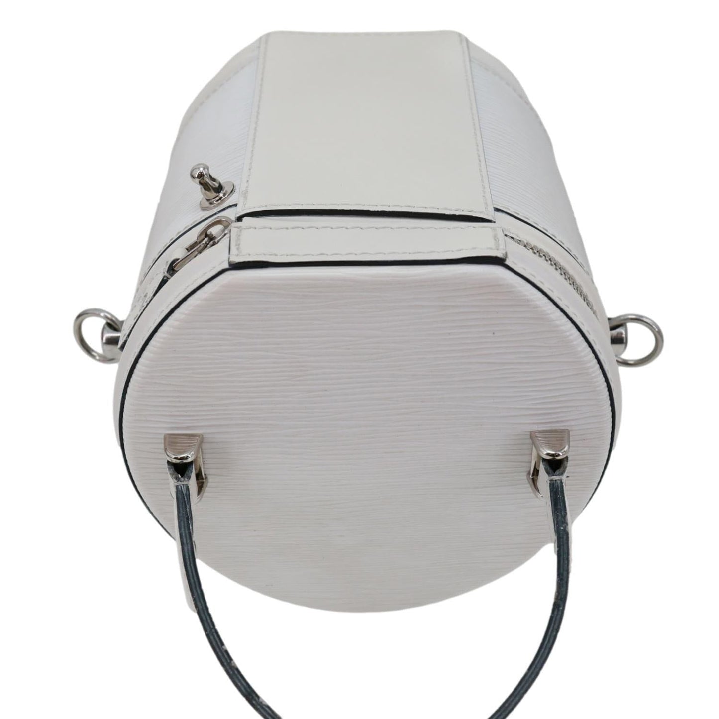 LOUIS VUITTON Cannes Epi Leather Vanity Bag White