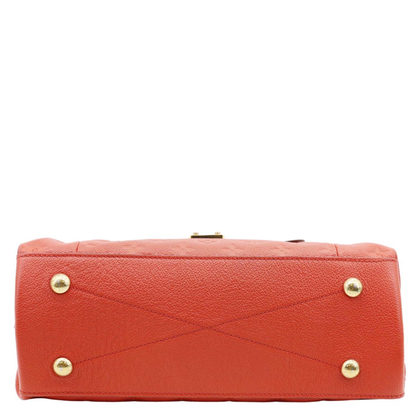 LOUIS VUITTON Metis Hobo Monogram Empreinte Shoulder Bag Red