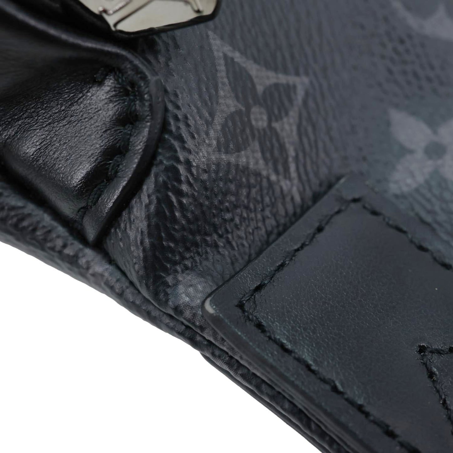 LOUIS VUITTON Discovery PM Monogram Eclipse Canvas Bumbag Black