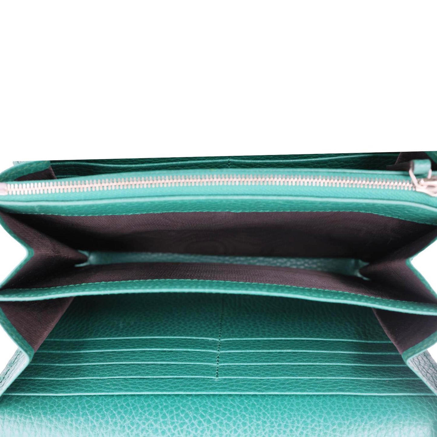 GUCCI Dionysus Crystal Mini Dollar Calfskin Leather Crossbody Bag Green 401231