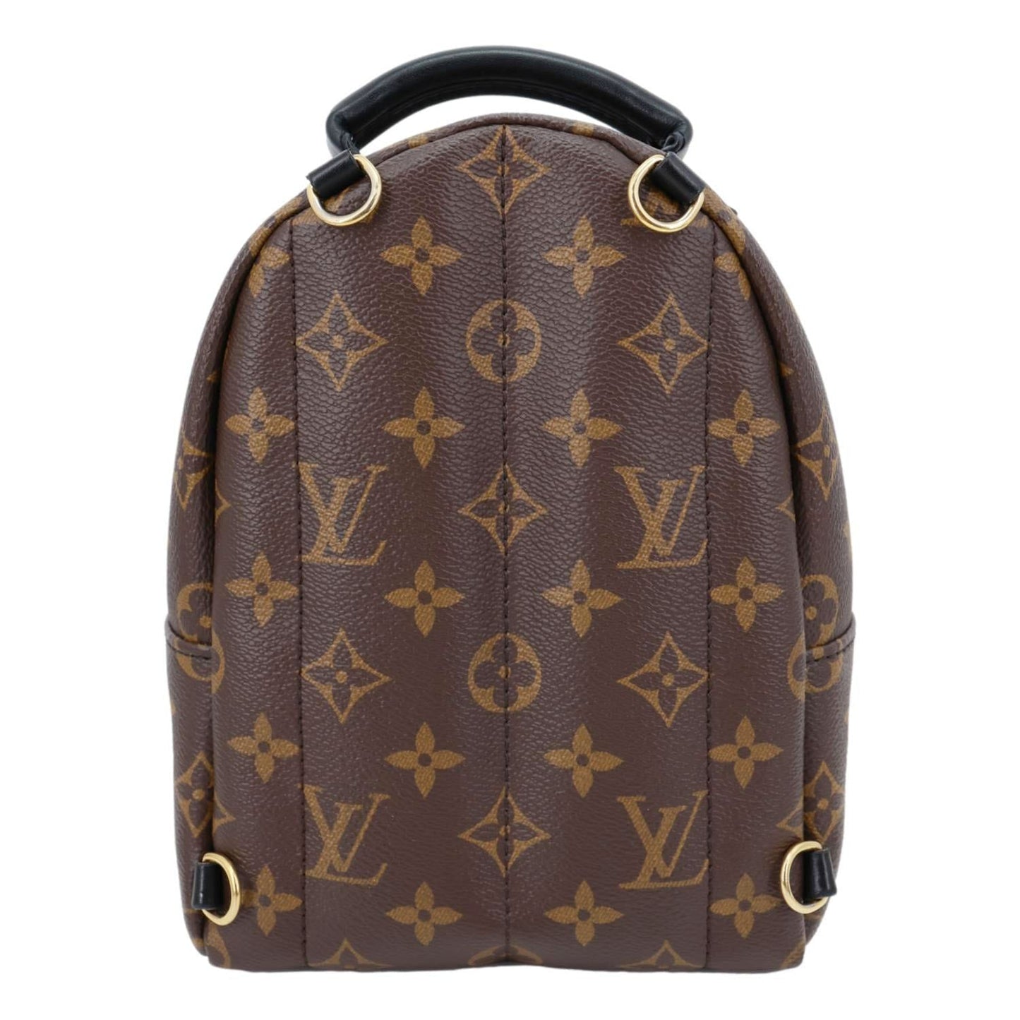 LOUIS VUITTON Palm Spring Mini Monogram Canvas Backpack Brown