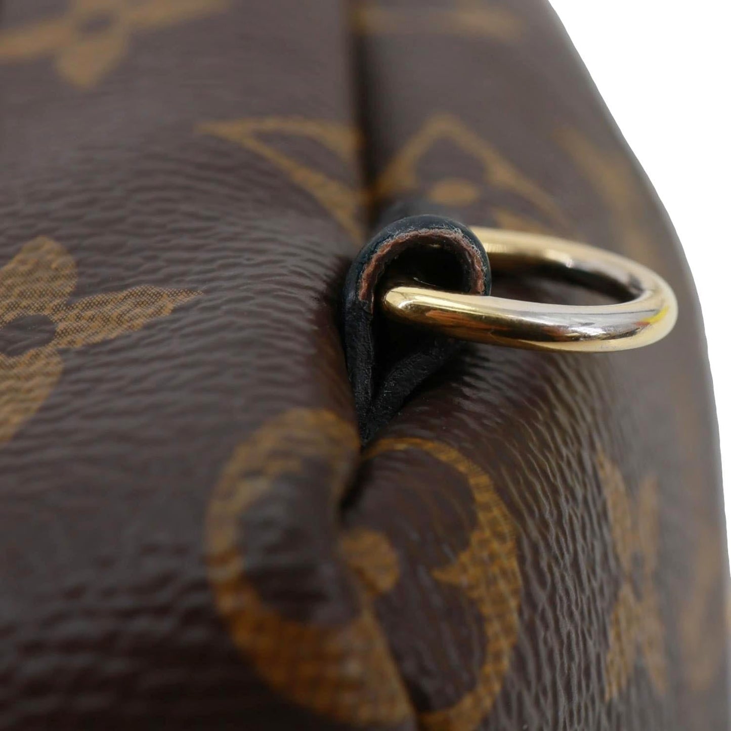LOUIS VUITTON Palm Spring Mini Monogram Canvas Backpack Brown