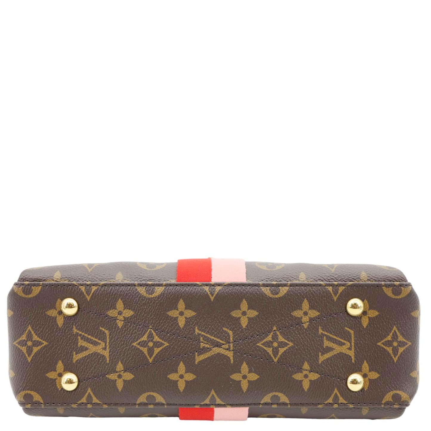 LOUIS VUITTON Georges BB Monogram Canvas Shoulder Bag Brown
