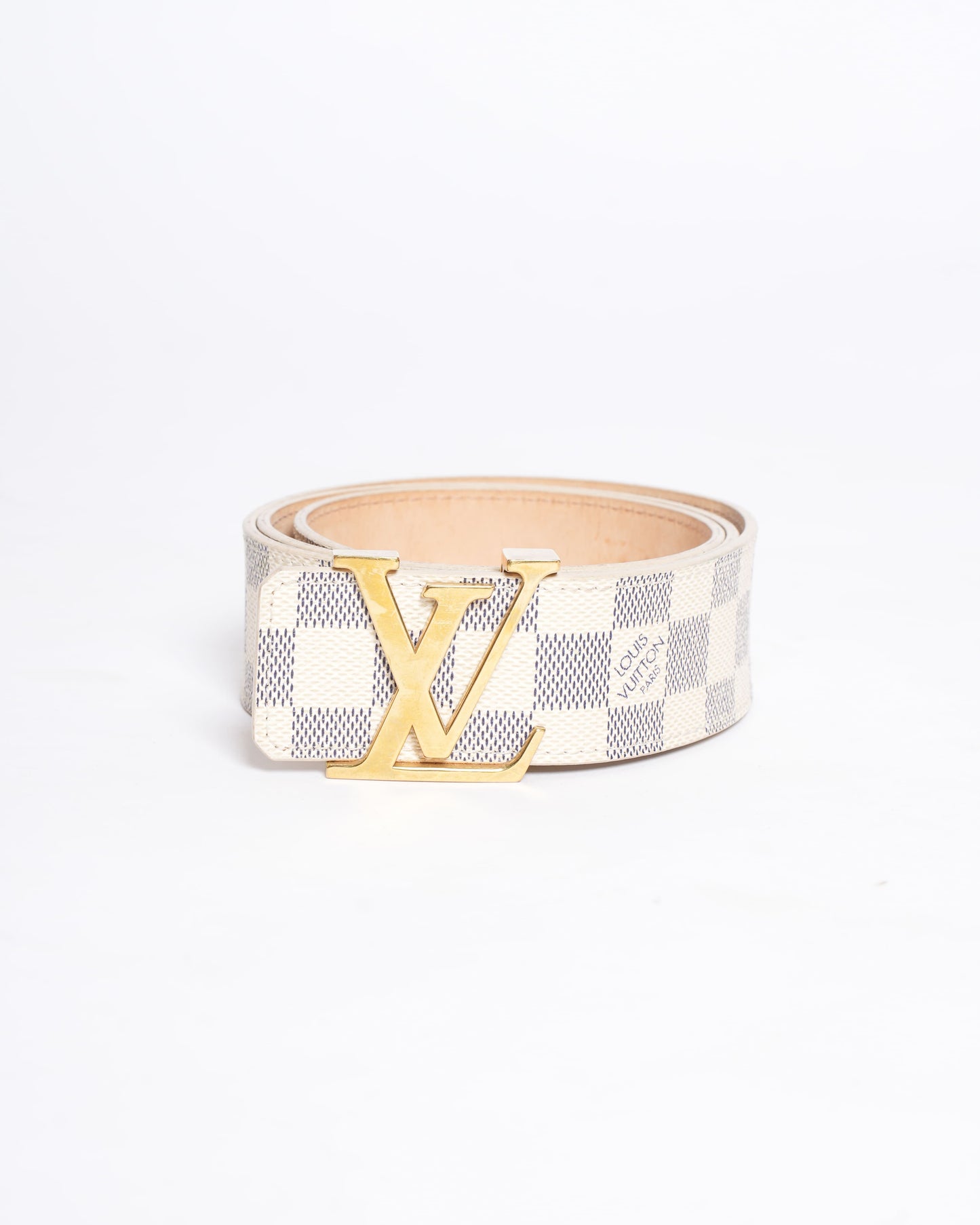 Louis Vuitton Damier Azur Canvas Belt