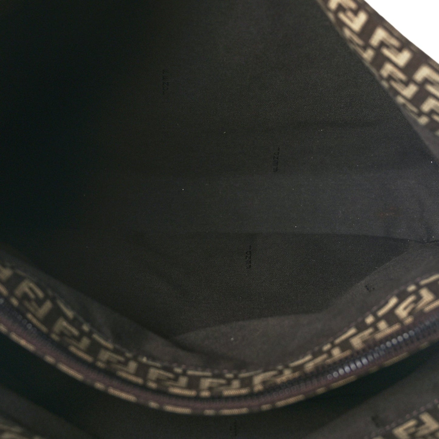 Fendi Zucchino Vitello Shoulder Tote  Testa di Moro