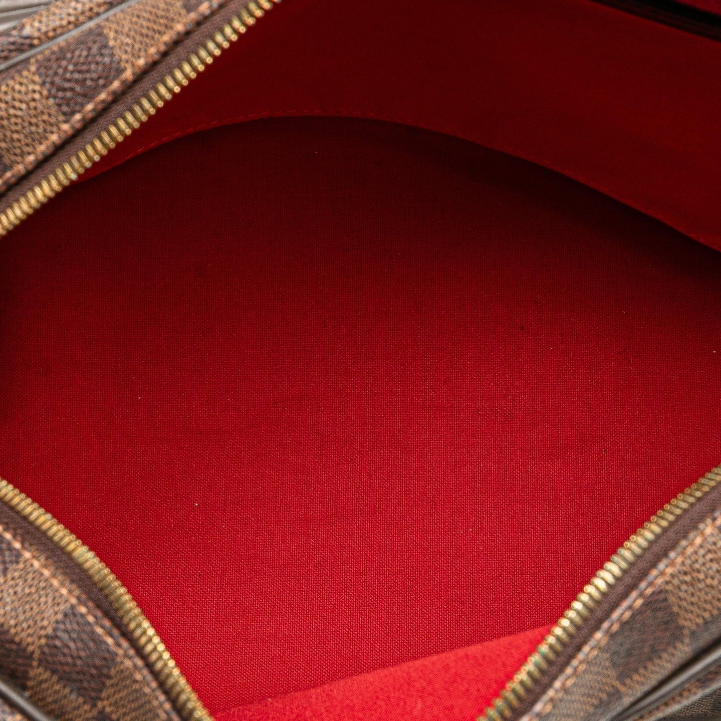 Brown Louis Vuitton Damier Ebene Rivington GM Shoulder Bag