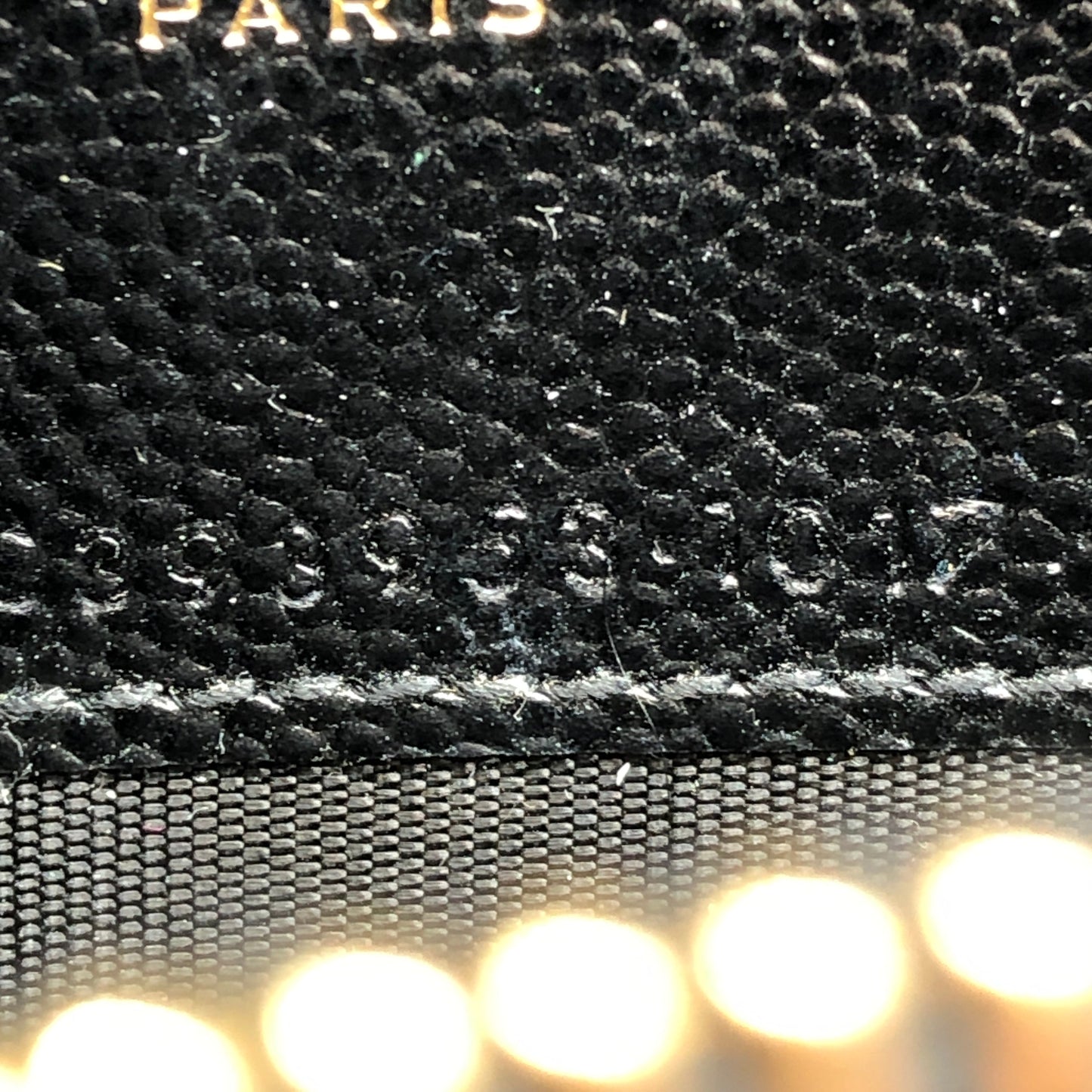 Saint Laurent Envelope Chevron Grain Leather Chain Shoulder Bag Black