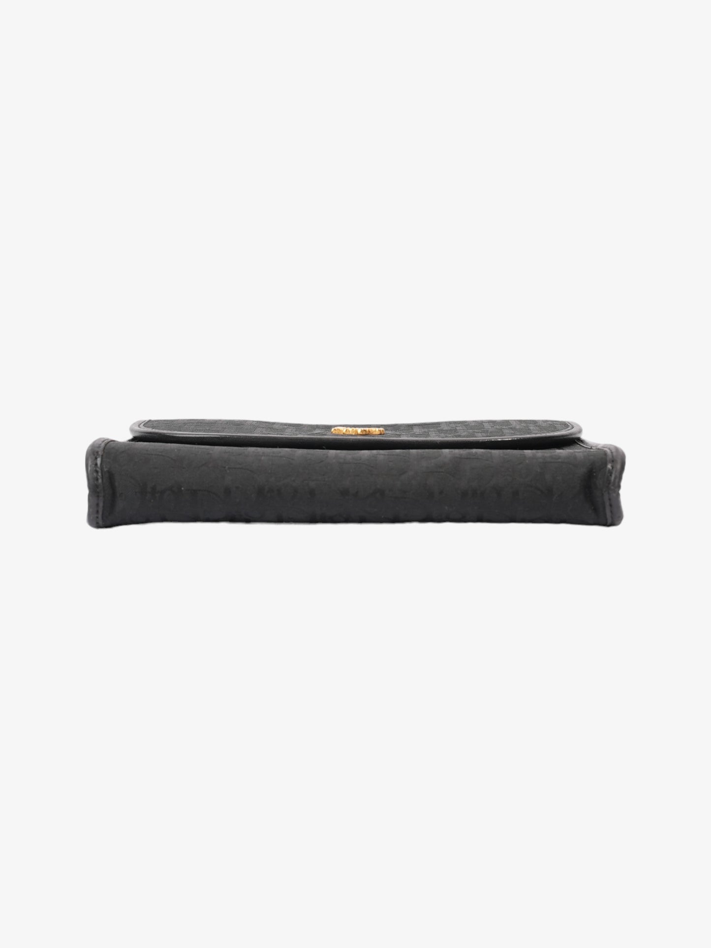 Christian Dior   Trotter Chain Black Diorissimo Canvas