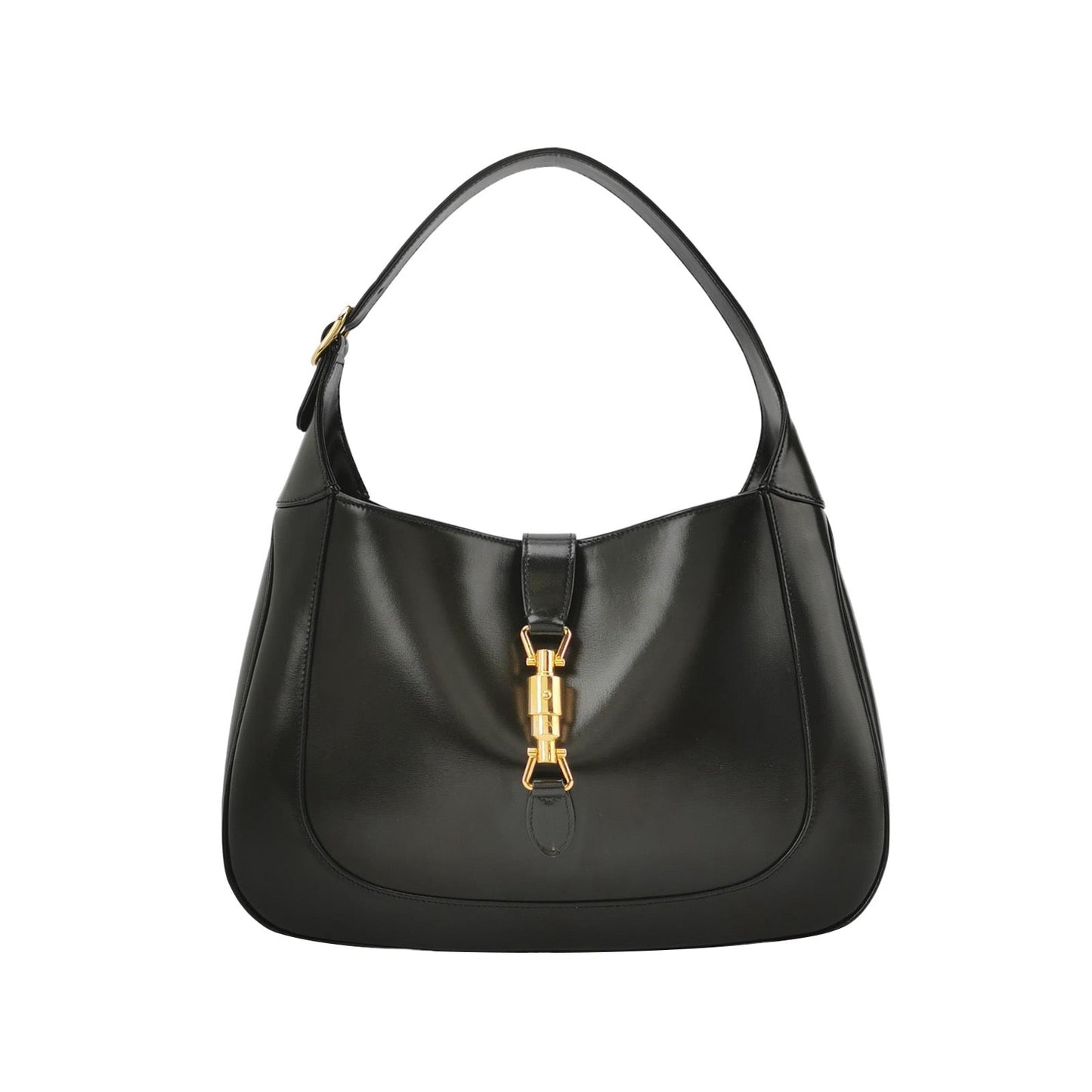 Gucci Jackie 1961 Medium Black Leather Bag No Strap
