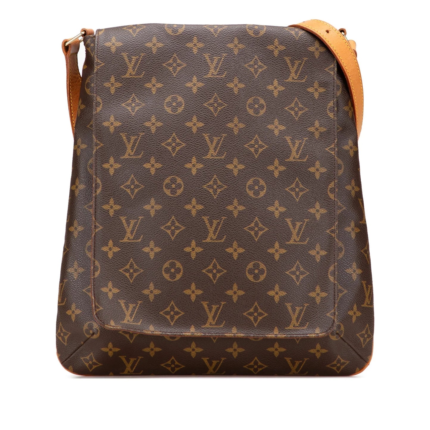 Brown Louis Vuitton Monogram Mtte Salsa GM Crossbody Bag