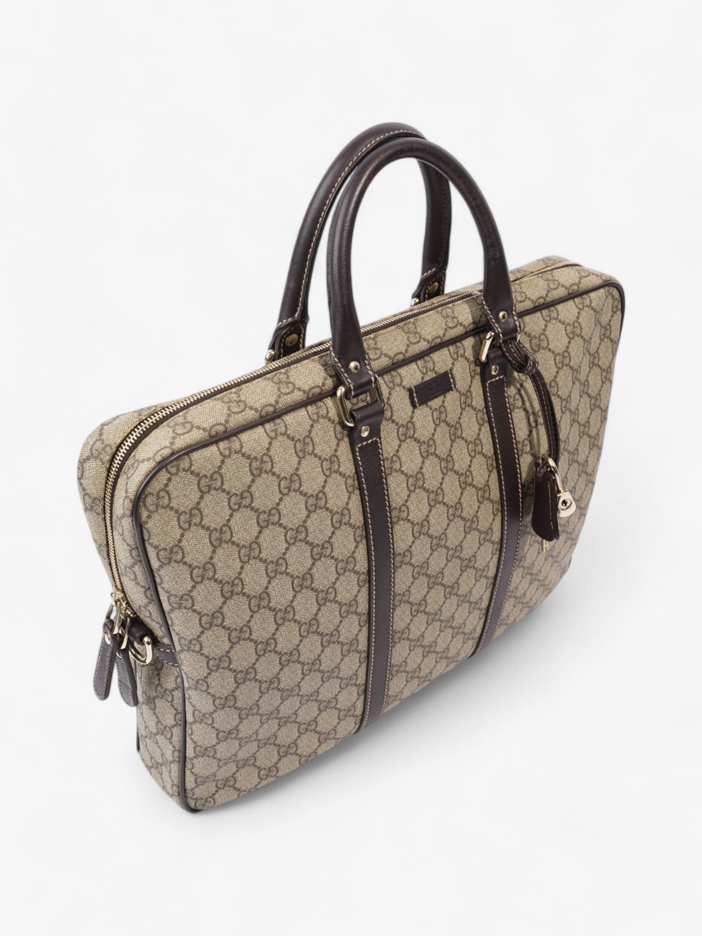 Gucci GG Business Bag GG Supreme / Brown Coated Canvas