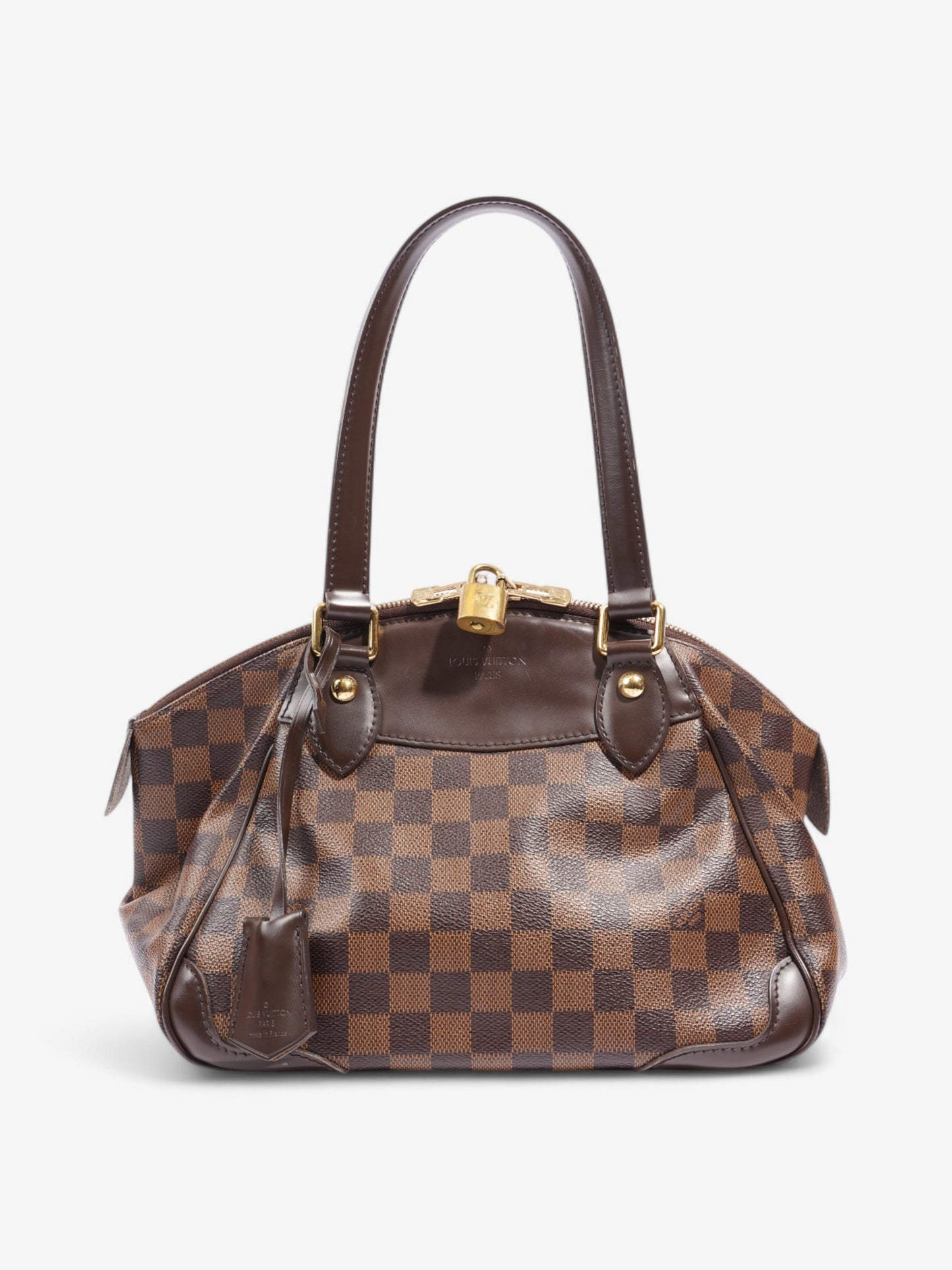 Louis Vuitton Verona Damier Dark Brown Coated Canvas PM