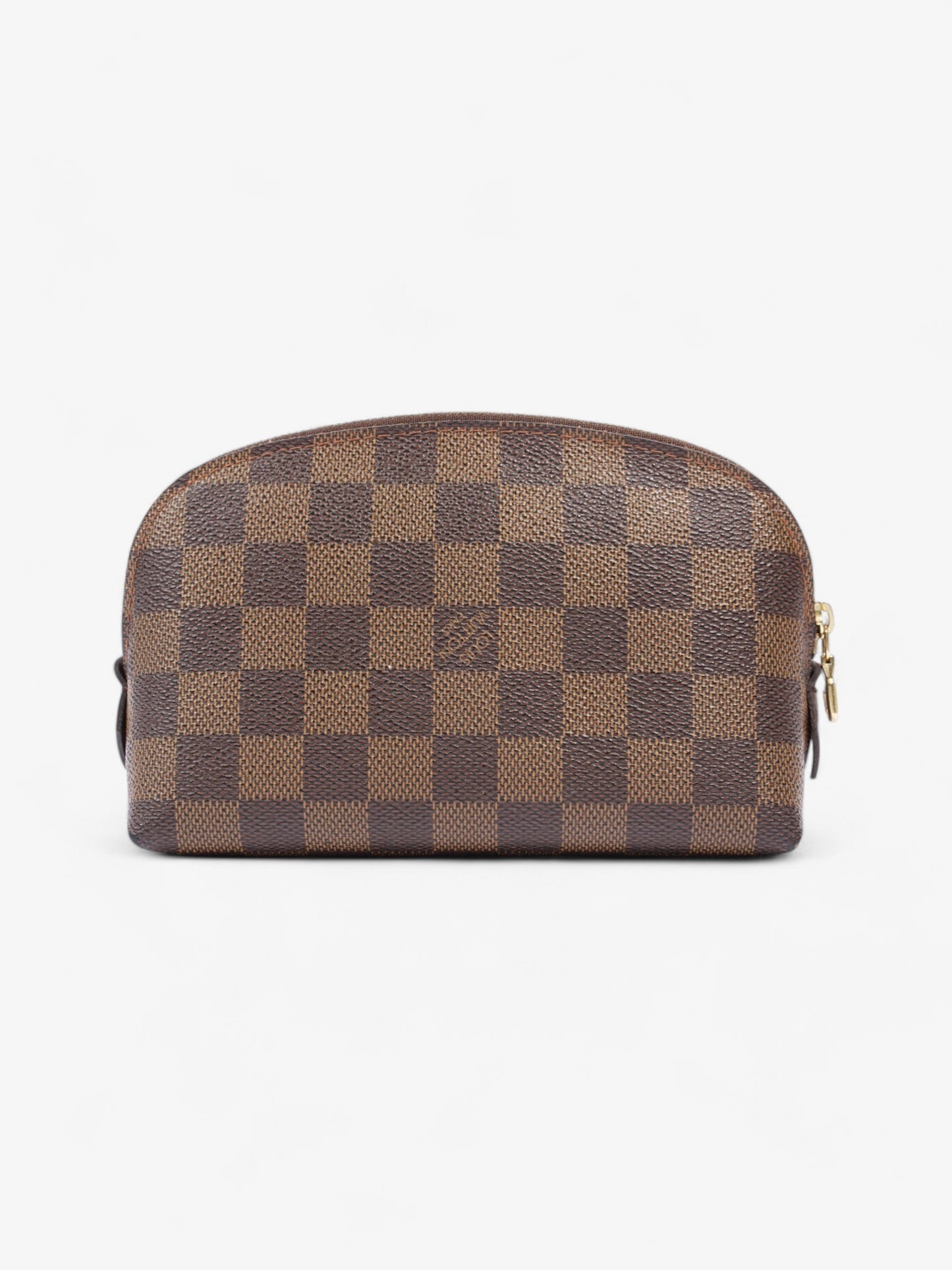 Louis Vuitton Cosmetic Pouch Damier Ebene Coated Canvas PM