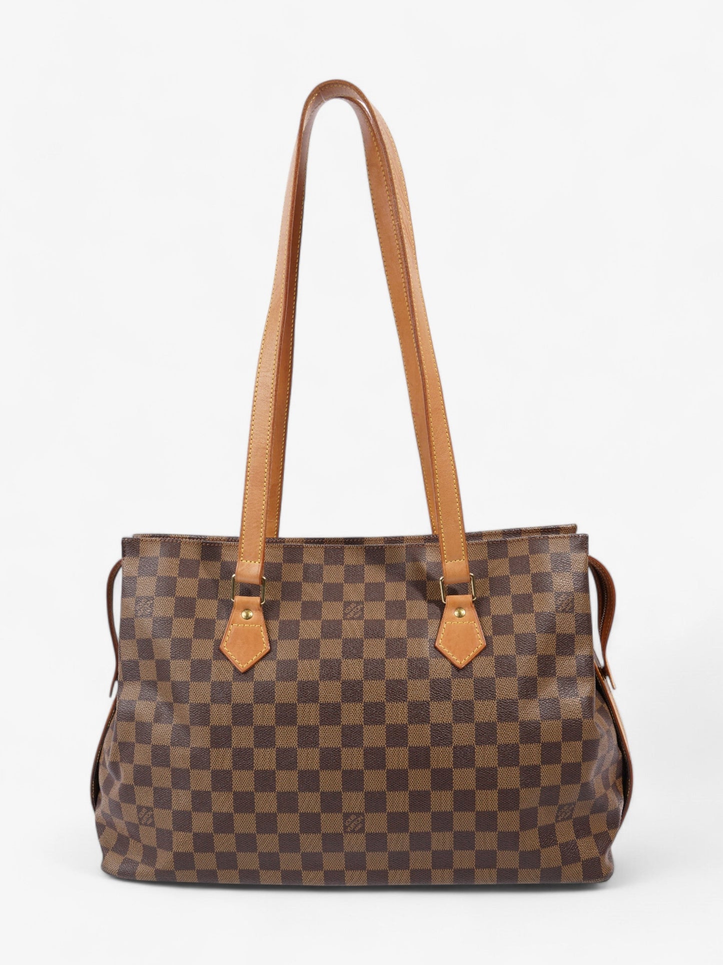 Louis Vuitton Columbine Damier Ebene Coated Canvas