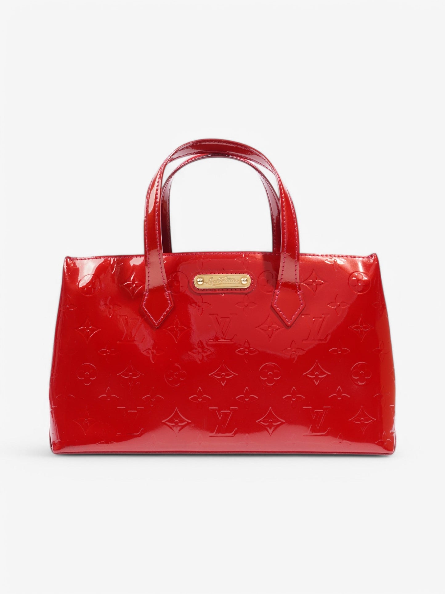 Louis Vuitton Wilshere Verni Red Calfskin Leather PM