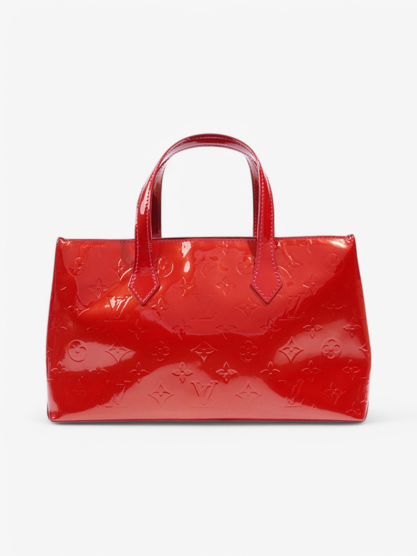 Louis Vuitton Wilshere Verni Red Calfskin Leather PM