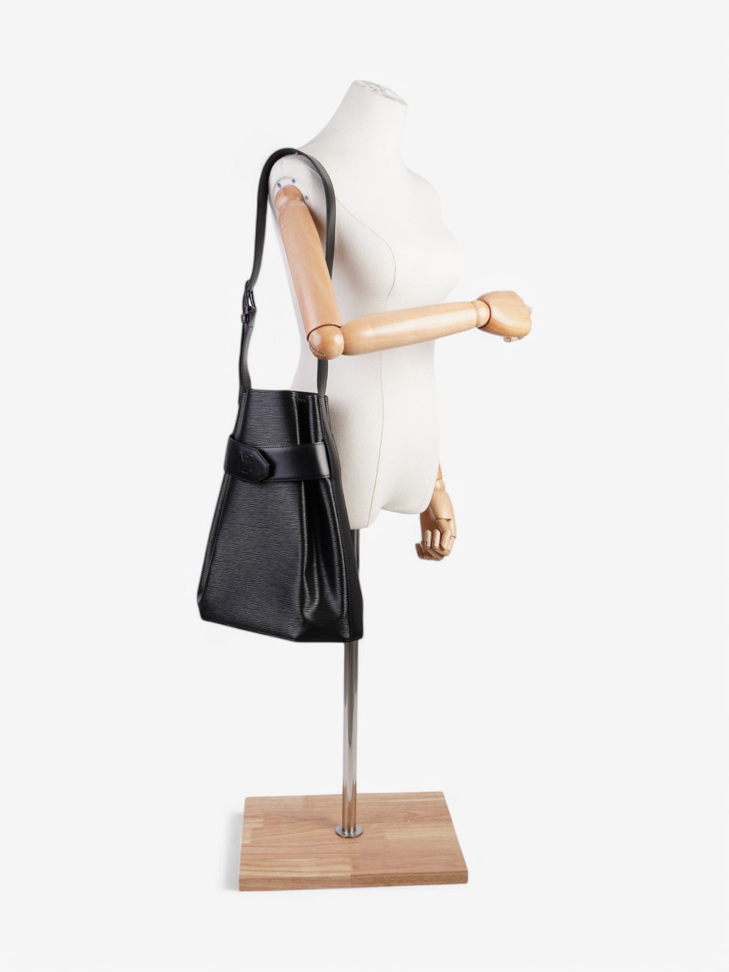 Louis Vuitton Sac de Paul Epi Black Calfskin Leather GM