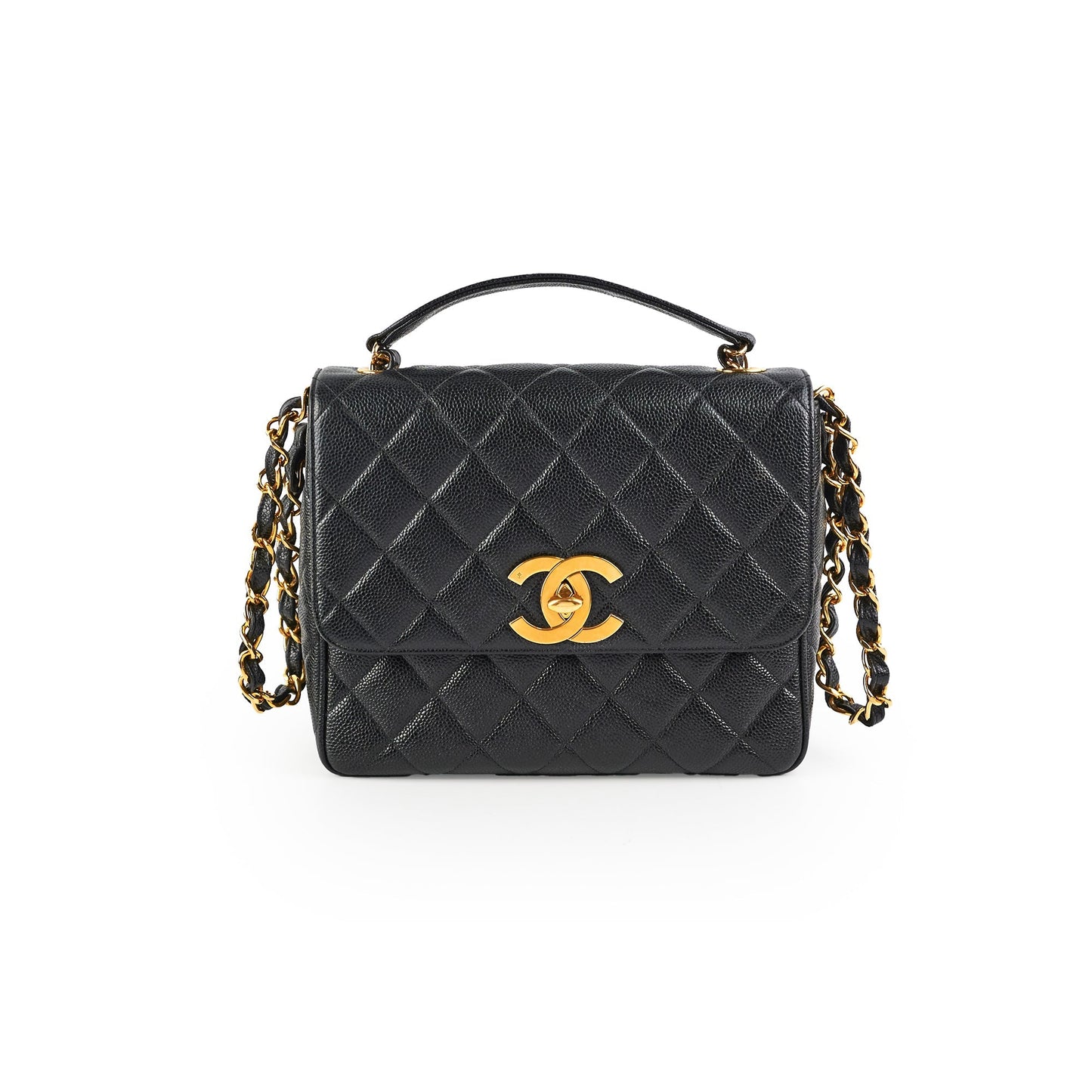 Chanel  Caviar Square Flap