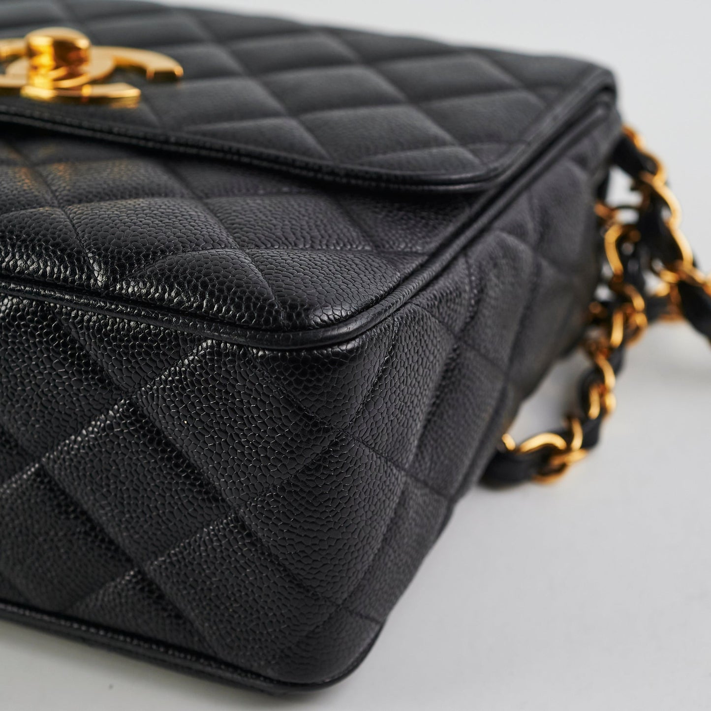 Chanel  Caviar Square Flap