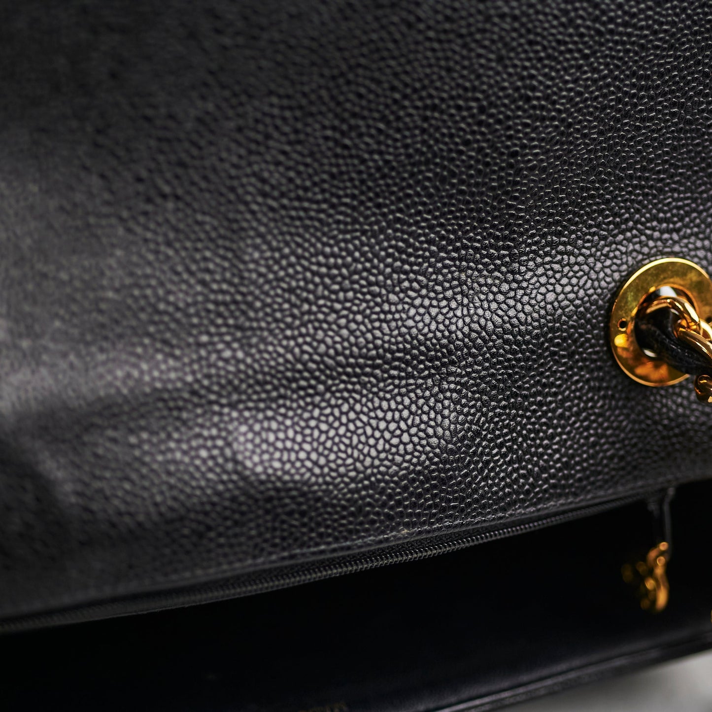 Chanel  Caviar Square Flap