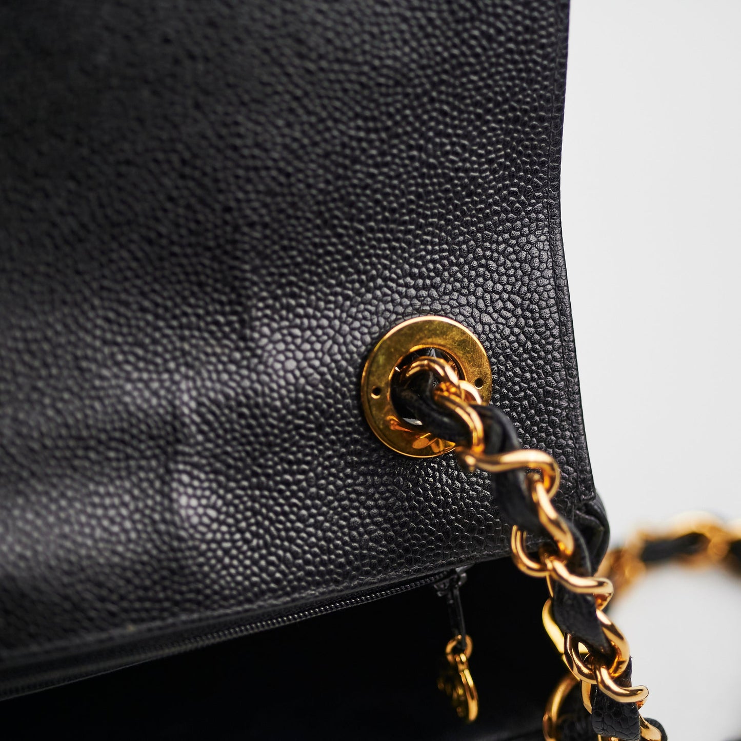 Chanel  Caviar Square Flap