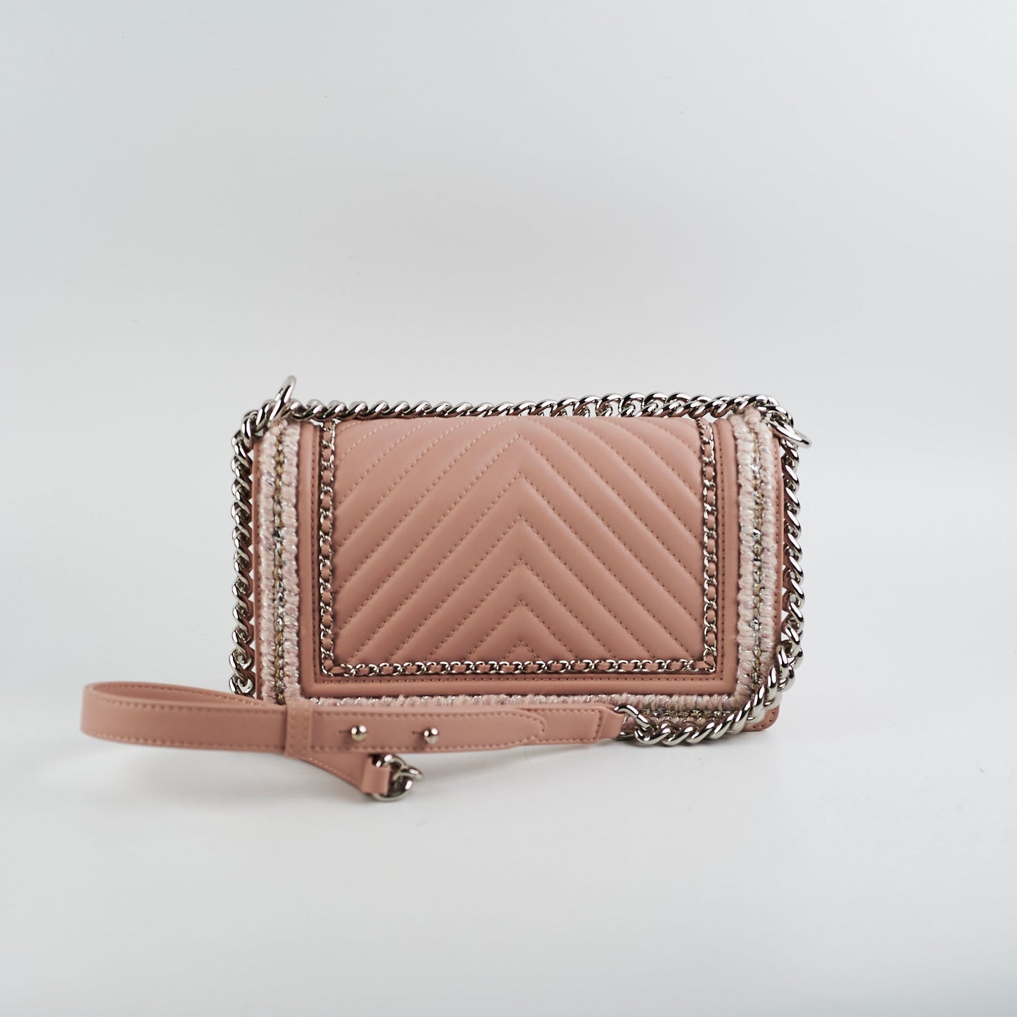 Chanel Old Medium Boy Pink
