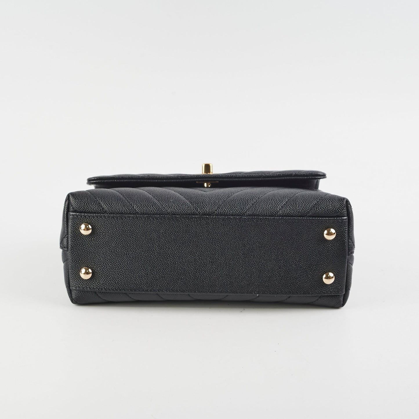 Chanel Coco Handle Small Caviar Black