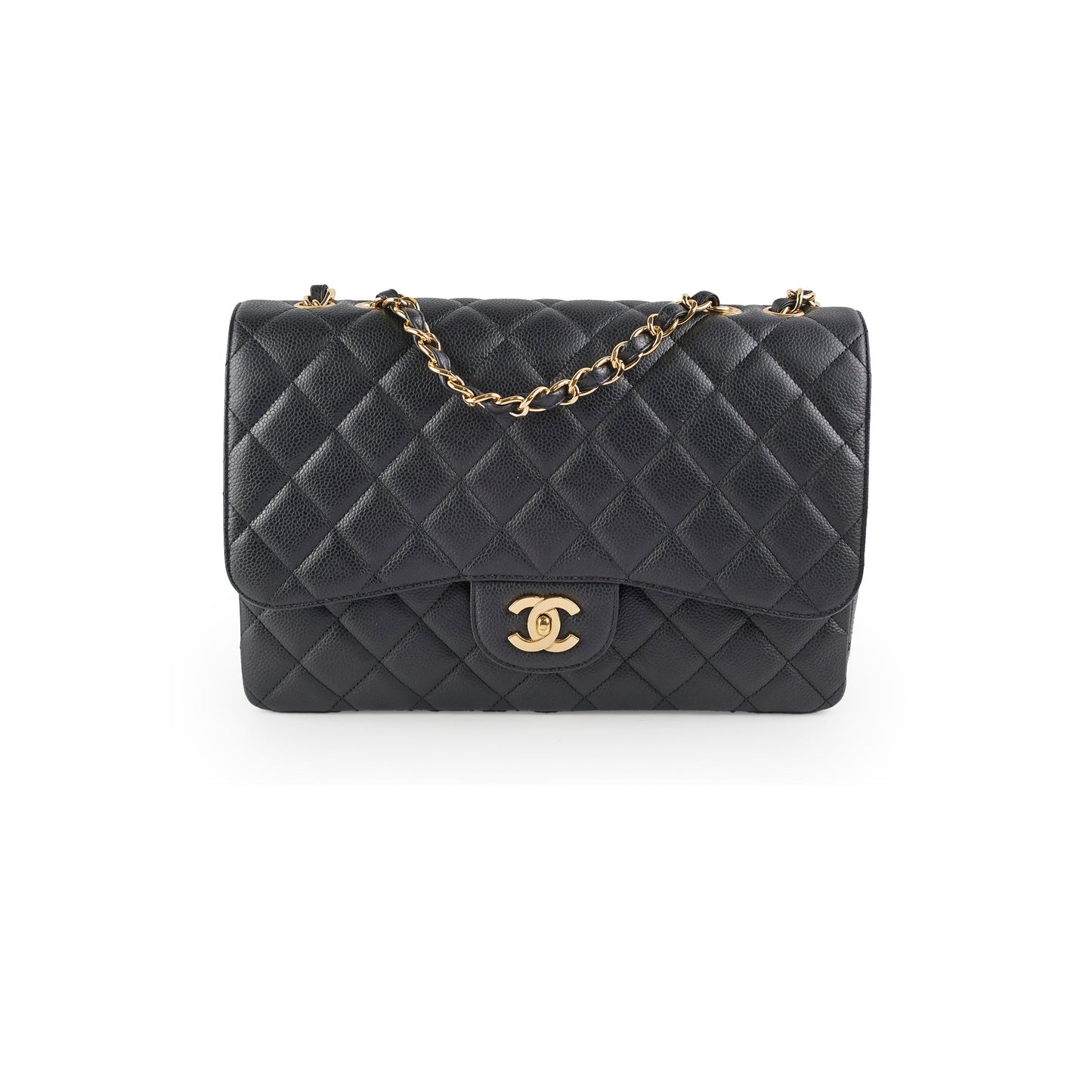 Chanel Jumbo Caviar Black