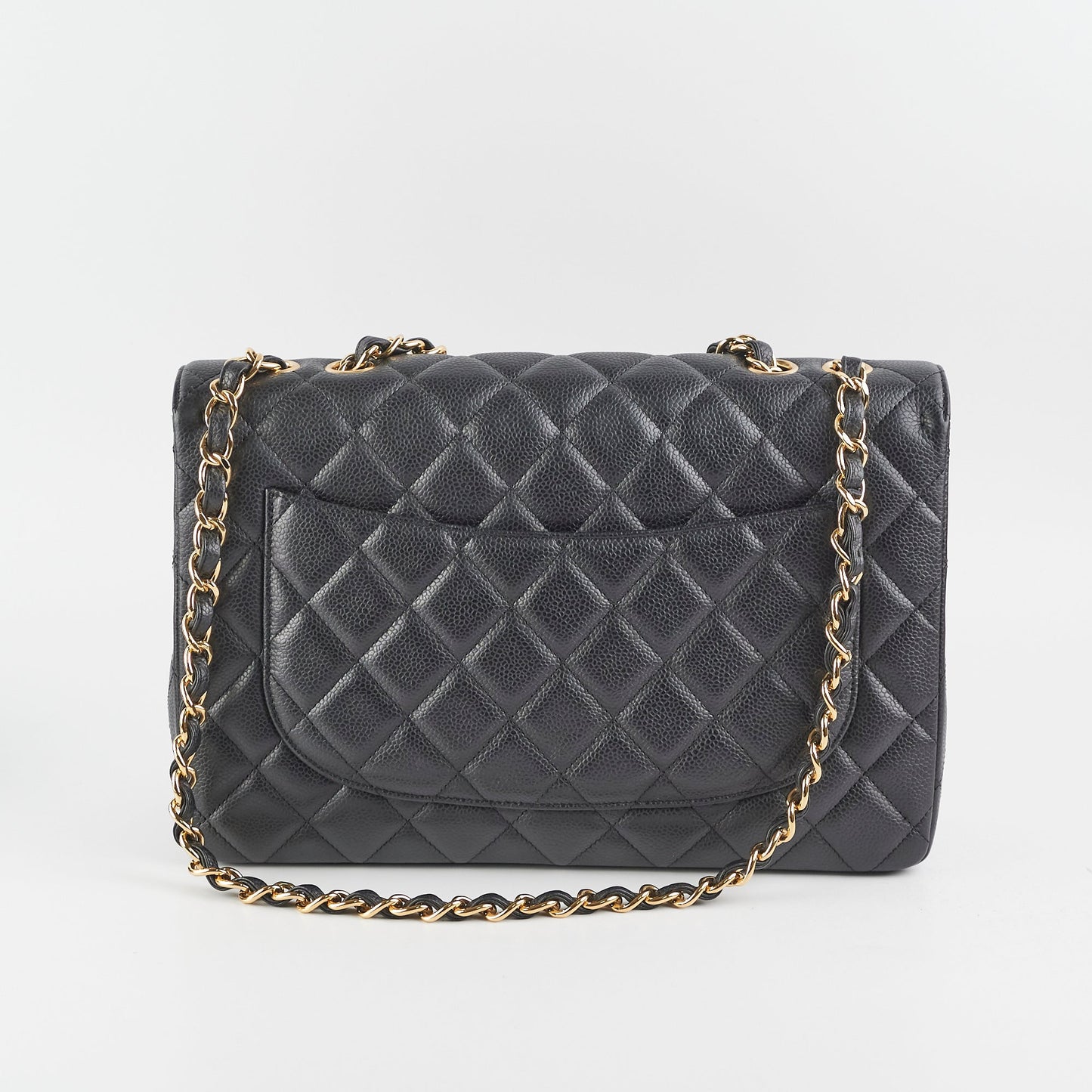 Chanel Jumbo Caviar Black