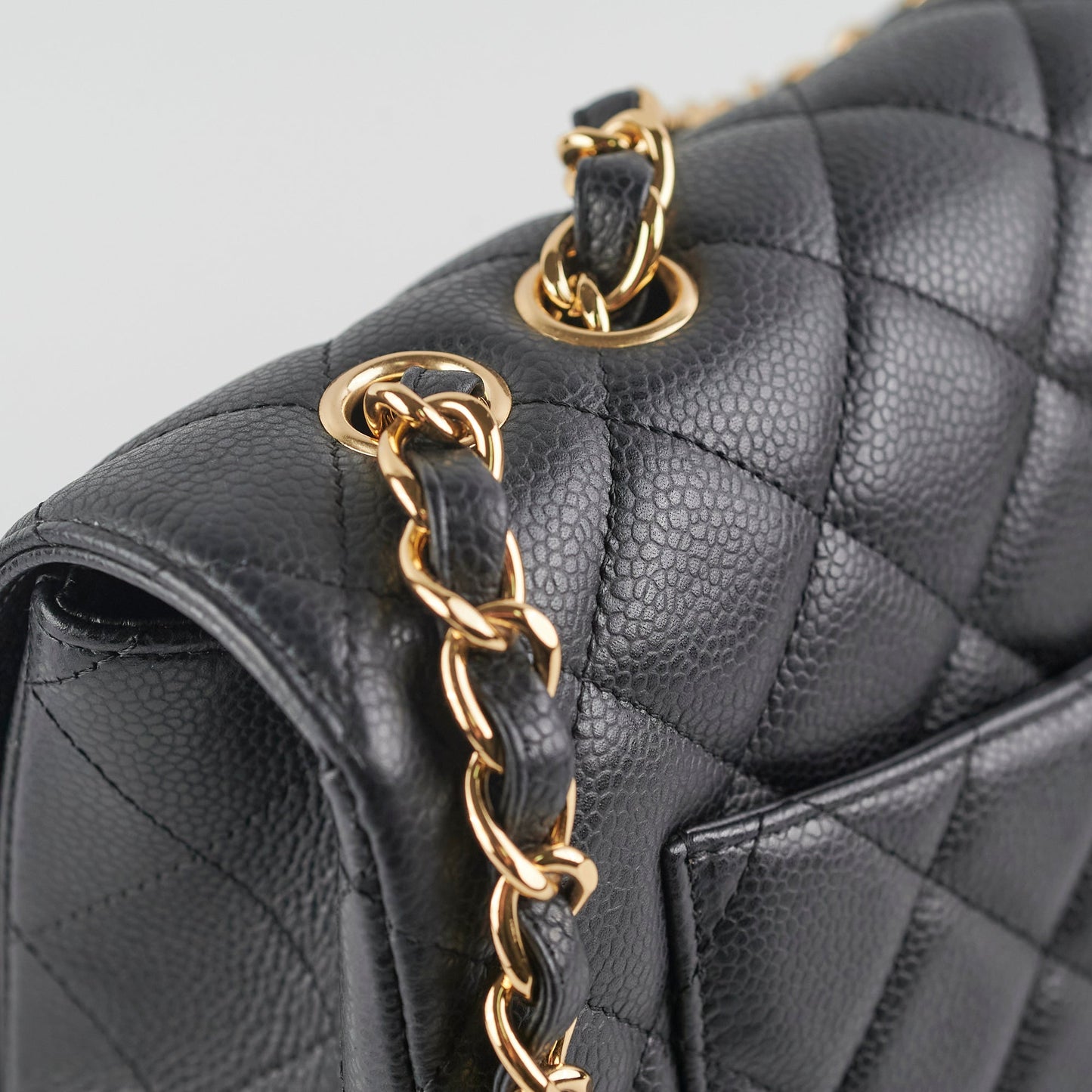 Chanel Jumbo Caviar Black