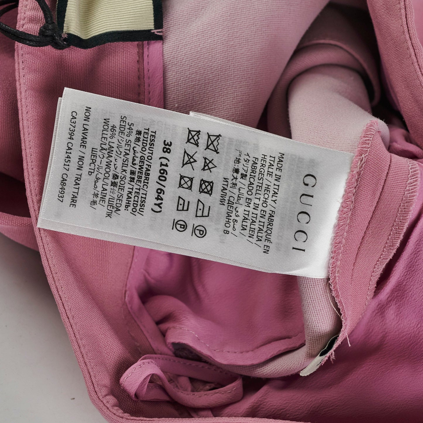 Gucci Pantskirt Pink Size 38