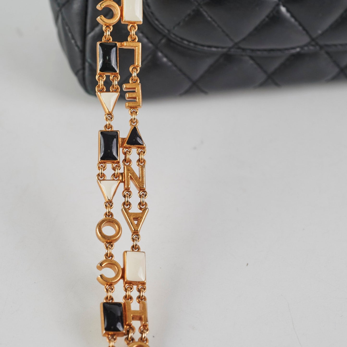 Chanel Seasonal Square Flap Lambskin Black