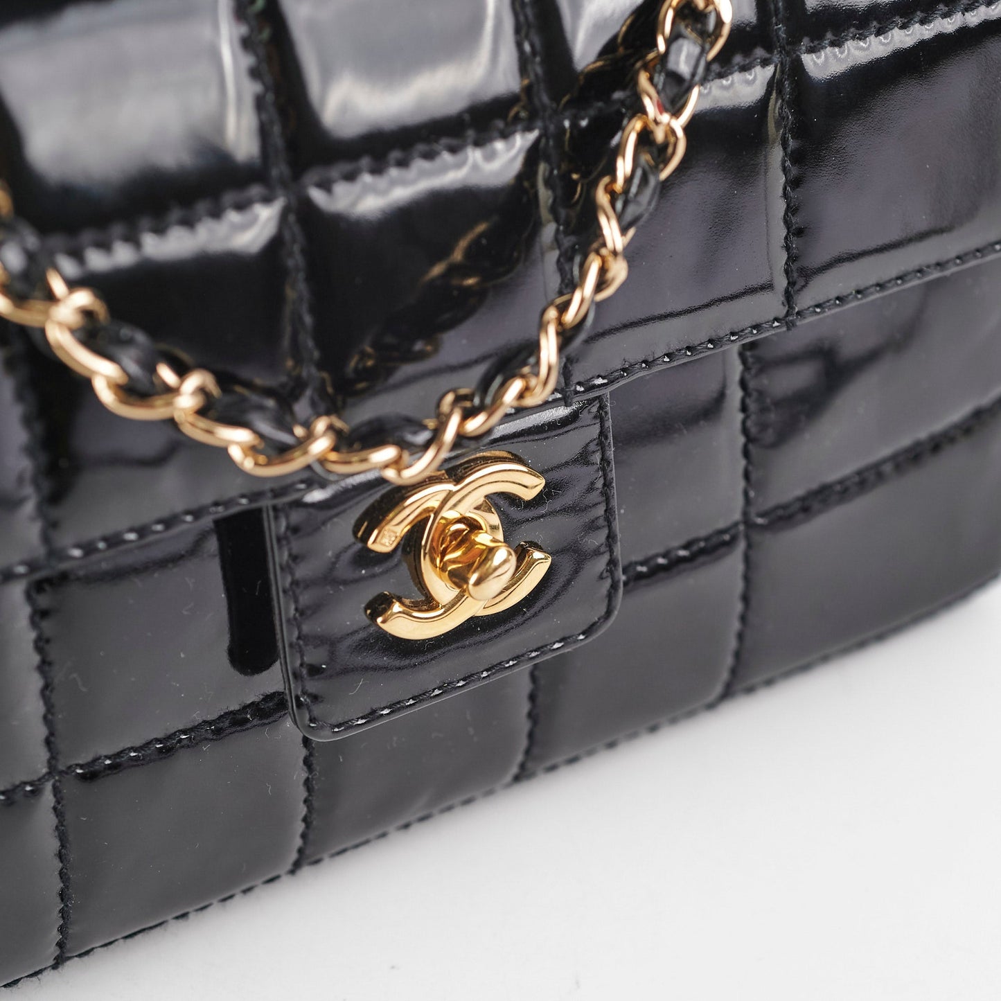 Chanel  Black Patent