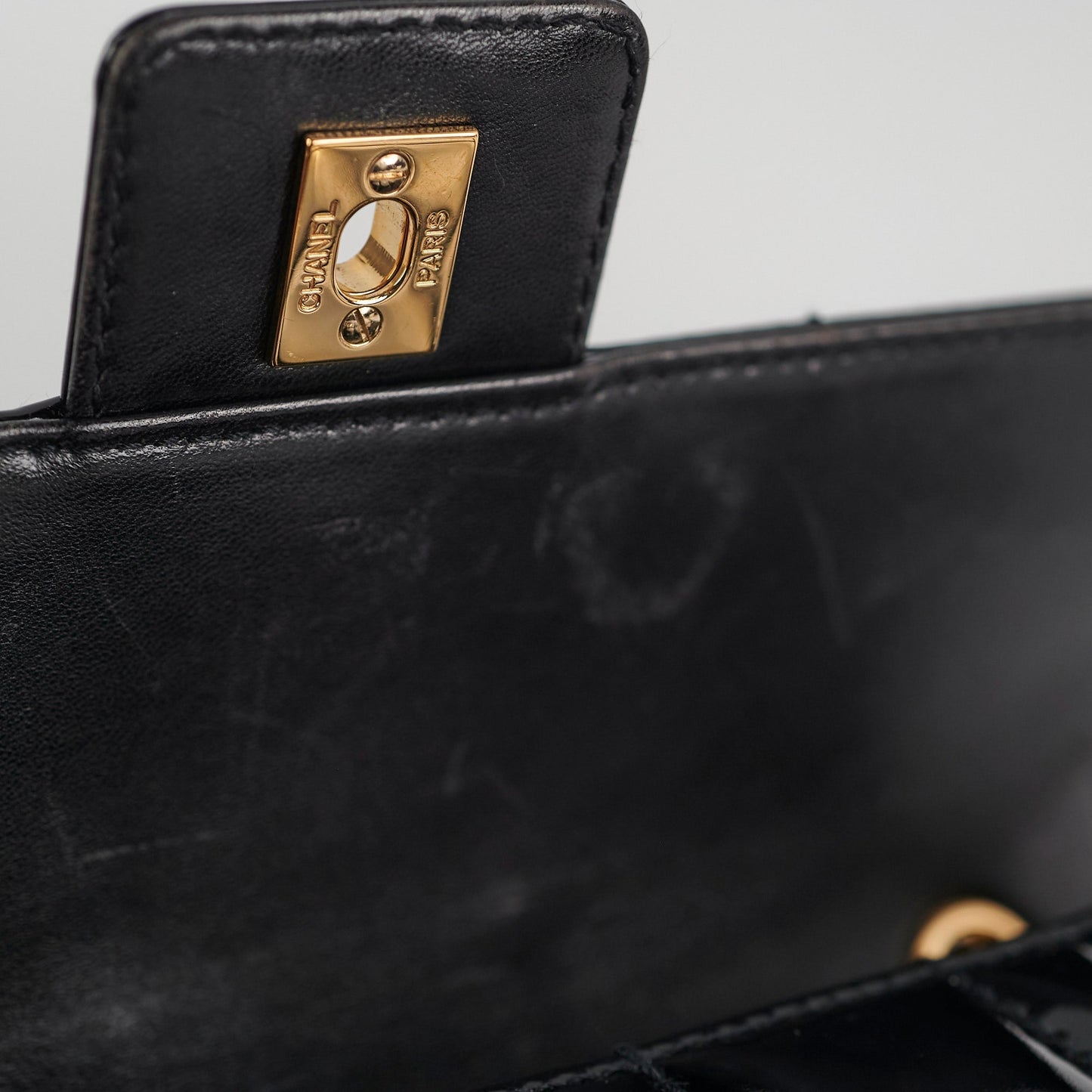 Chanel  Black Patent