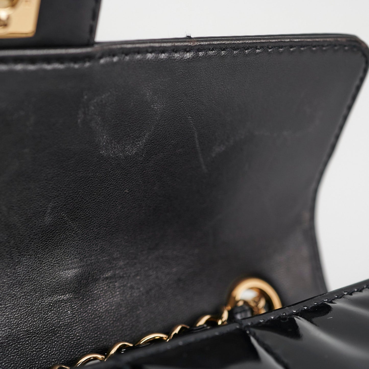 Chanel  Black Patent