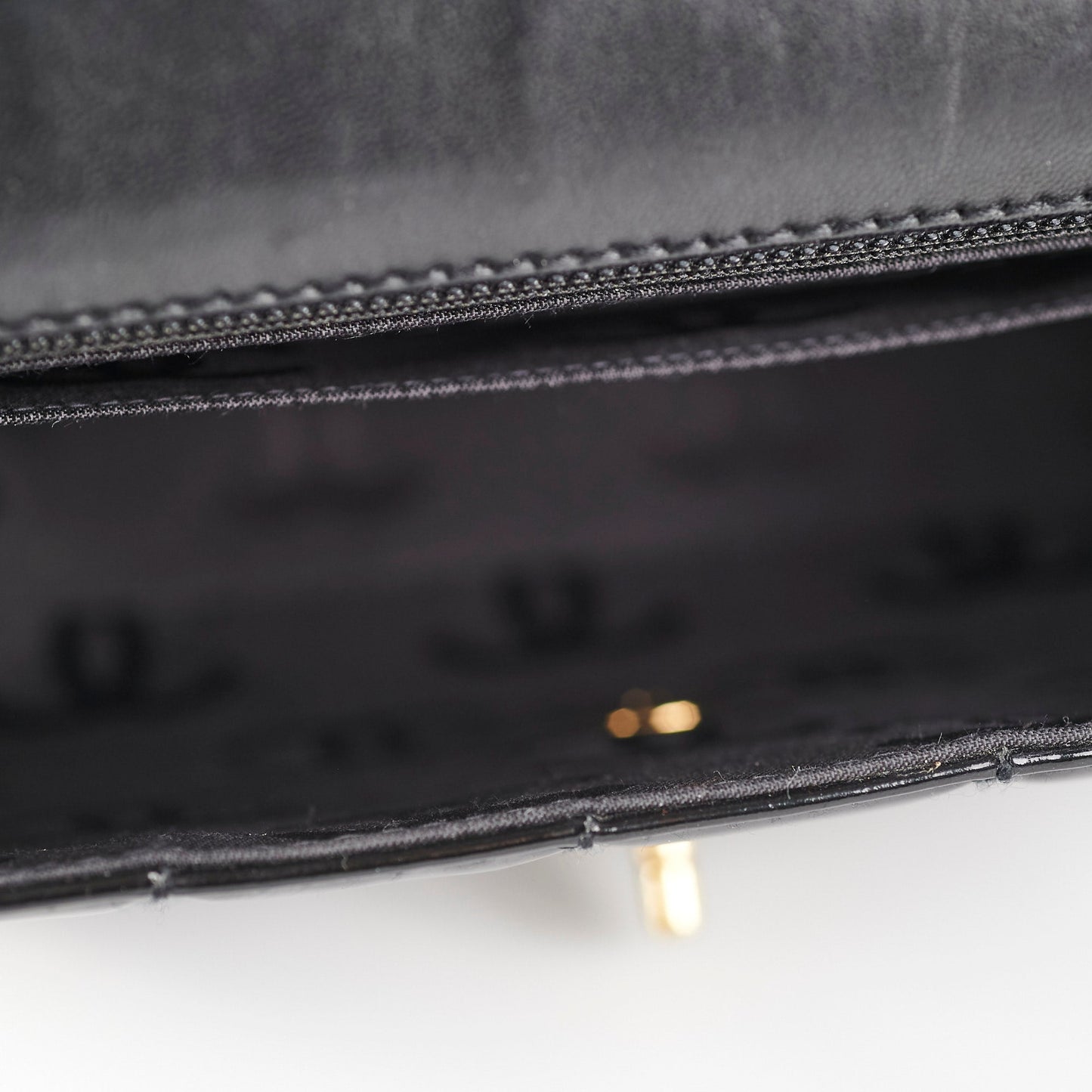 Chanel  Black Patent