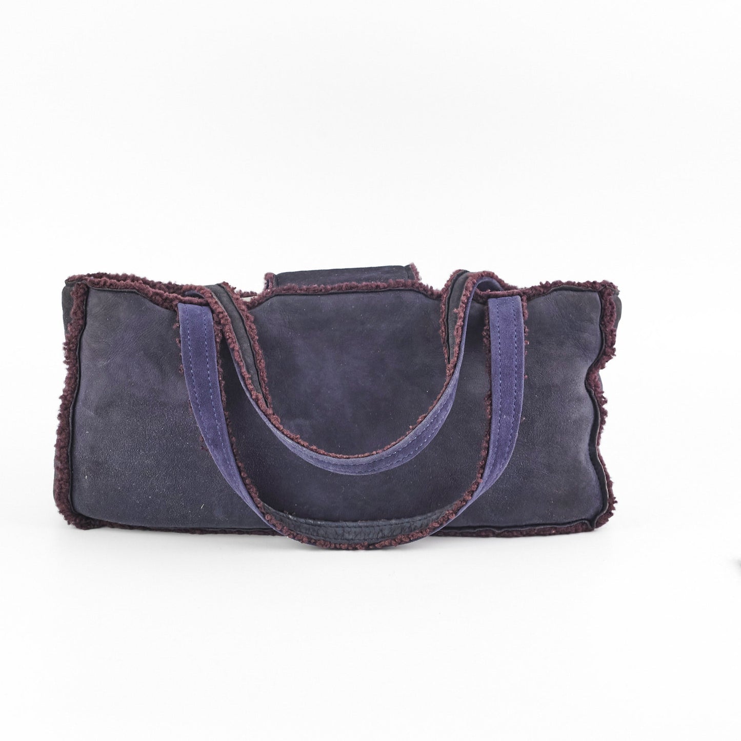 Chanel  Suede Tote Navy