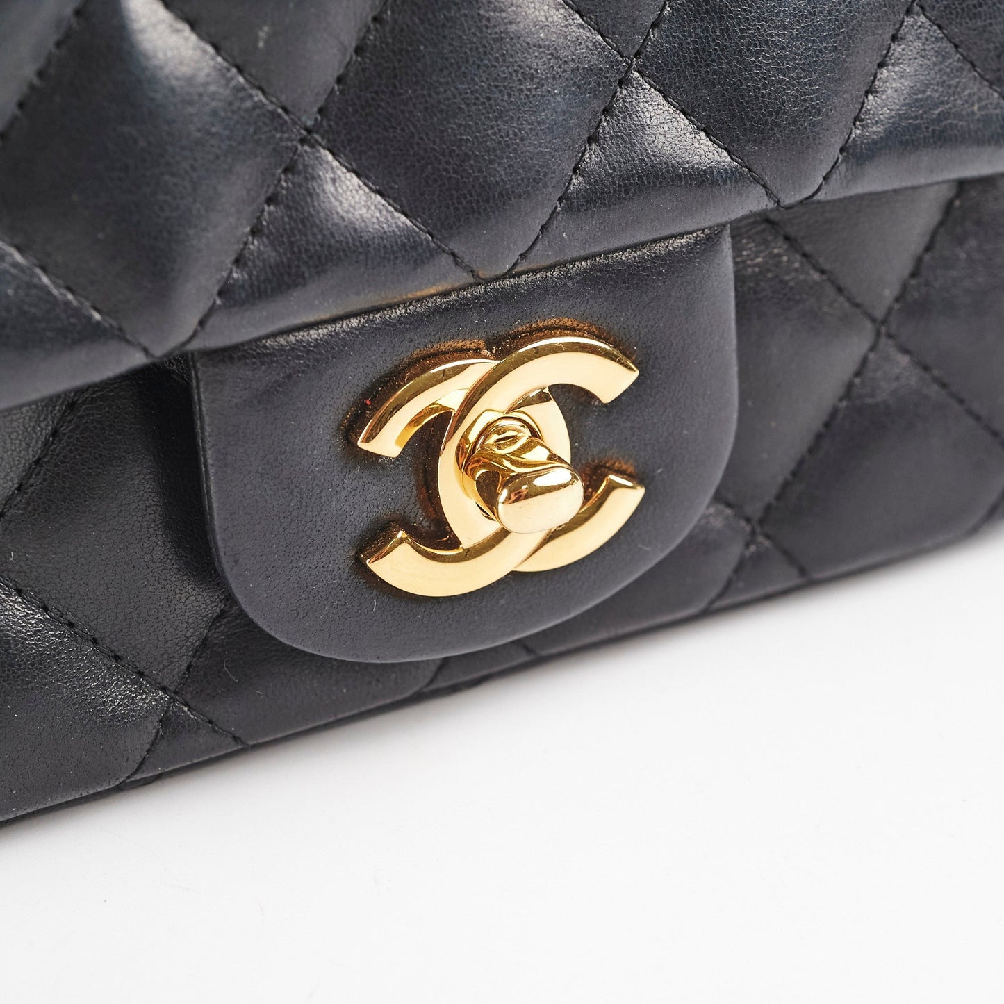 Chanel Mini Square Flap Black