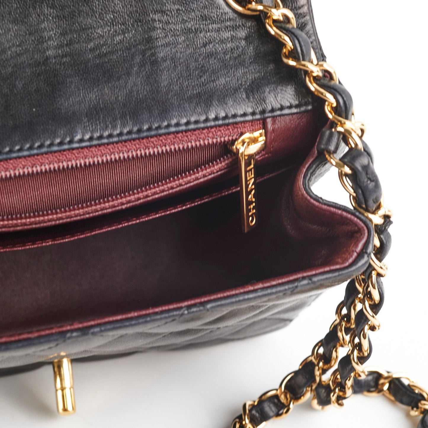 Chanel Mini Square Flap Black