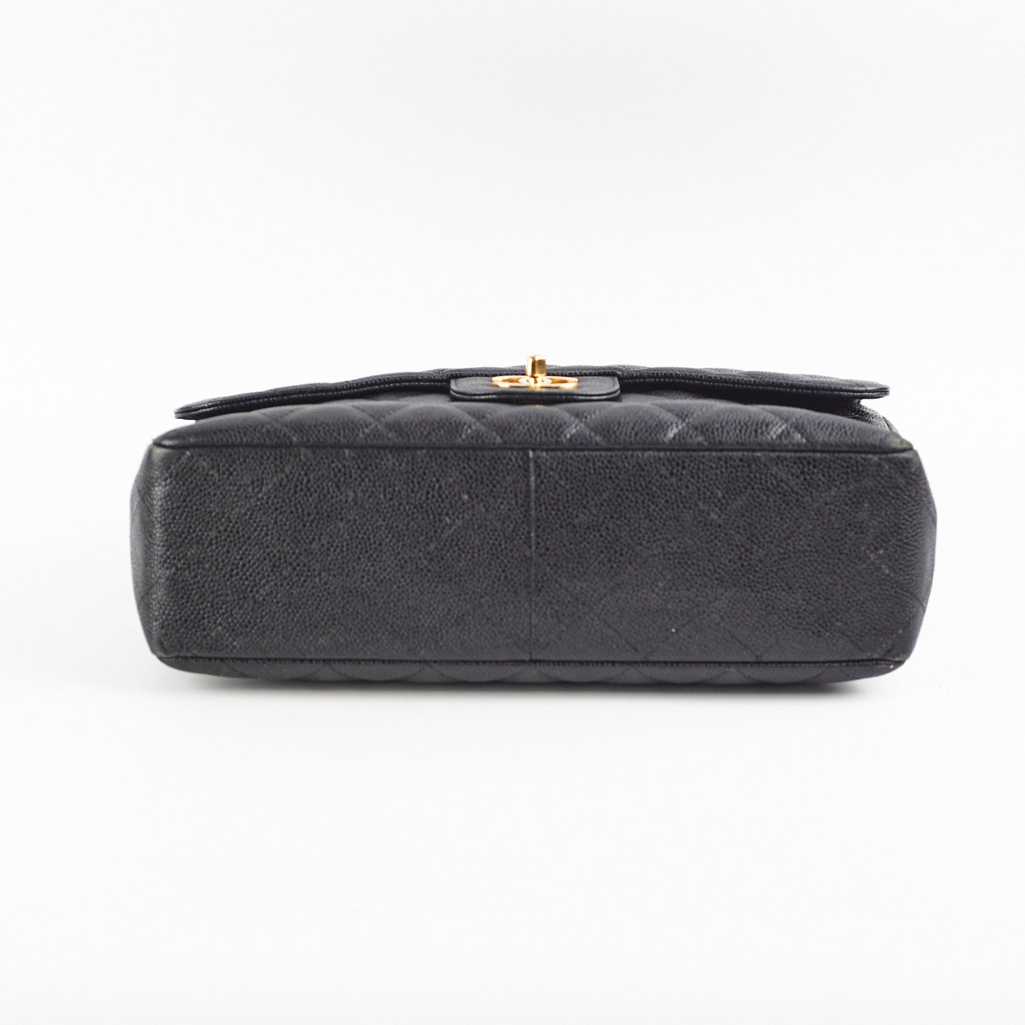 Chanel Jumbo Classic Single Flap Caviar Black