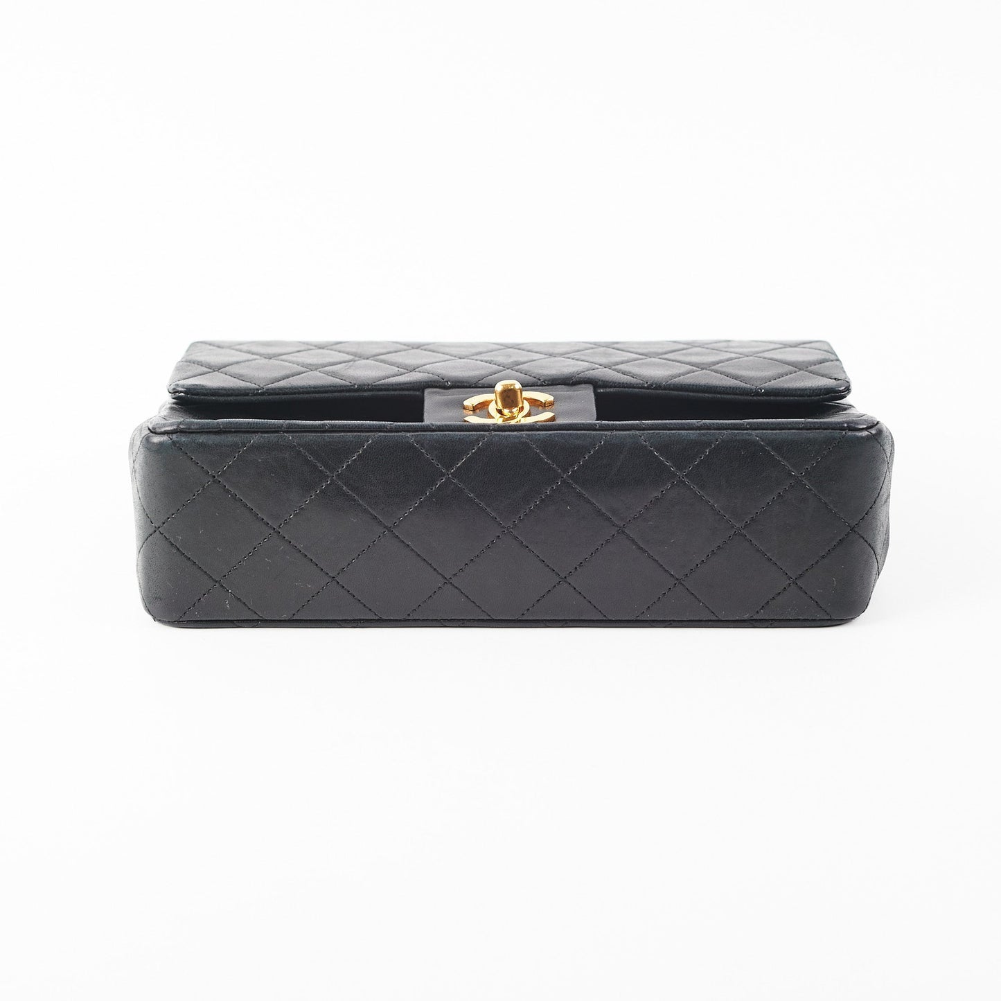Chanel Small Classic Flap GHW Black