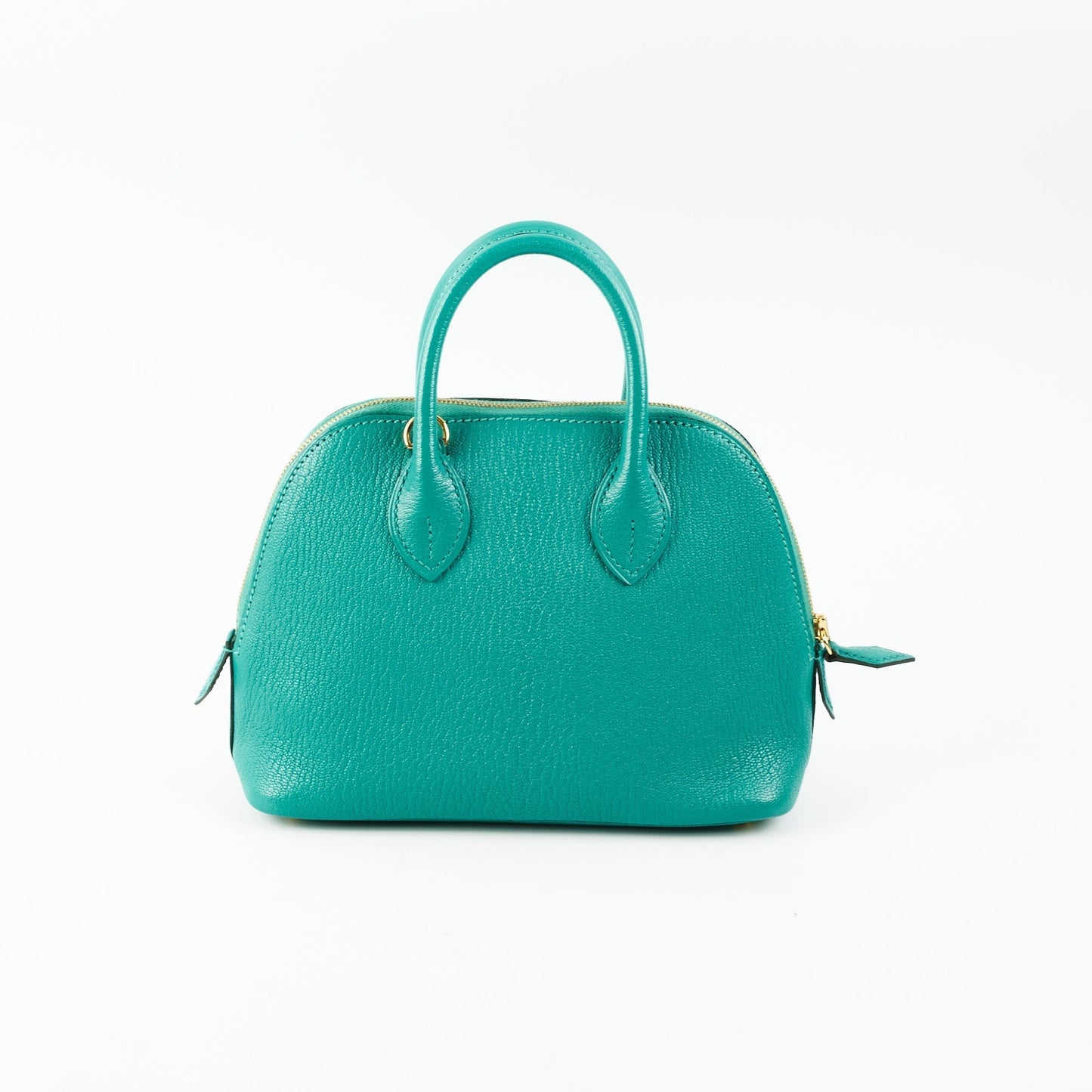 Hermes Mini Bolide Vert Verone D Stamp