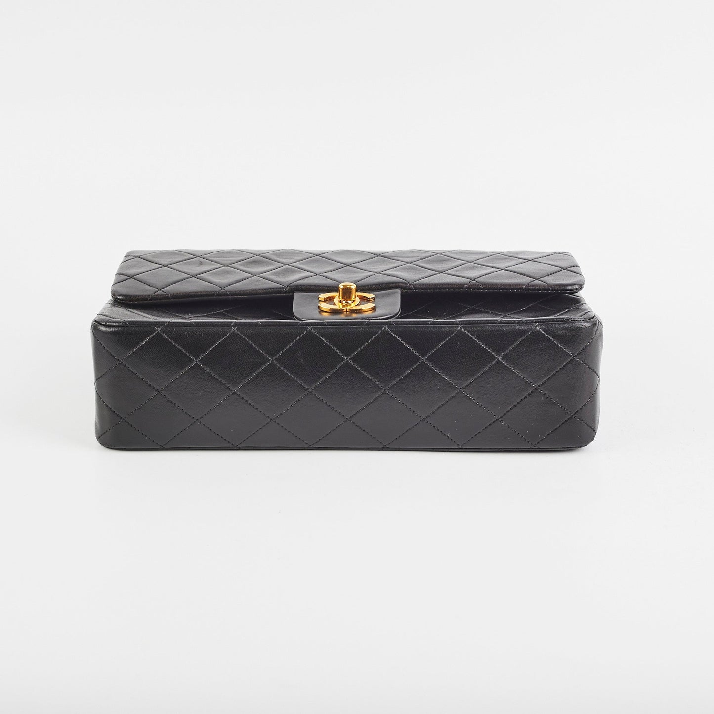 Chanel  M/L Classic Flap Lambskin Black- Series 2