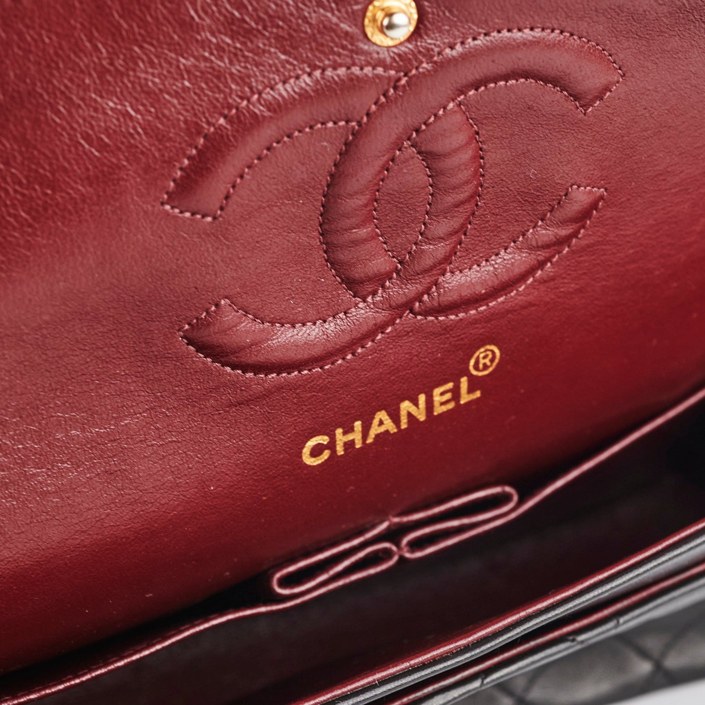 Chanel  M/L Classic Flap Lambskin Black- Series 2