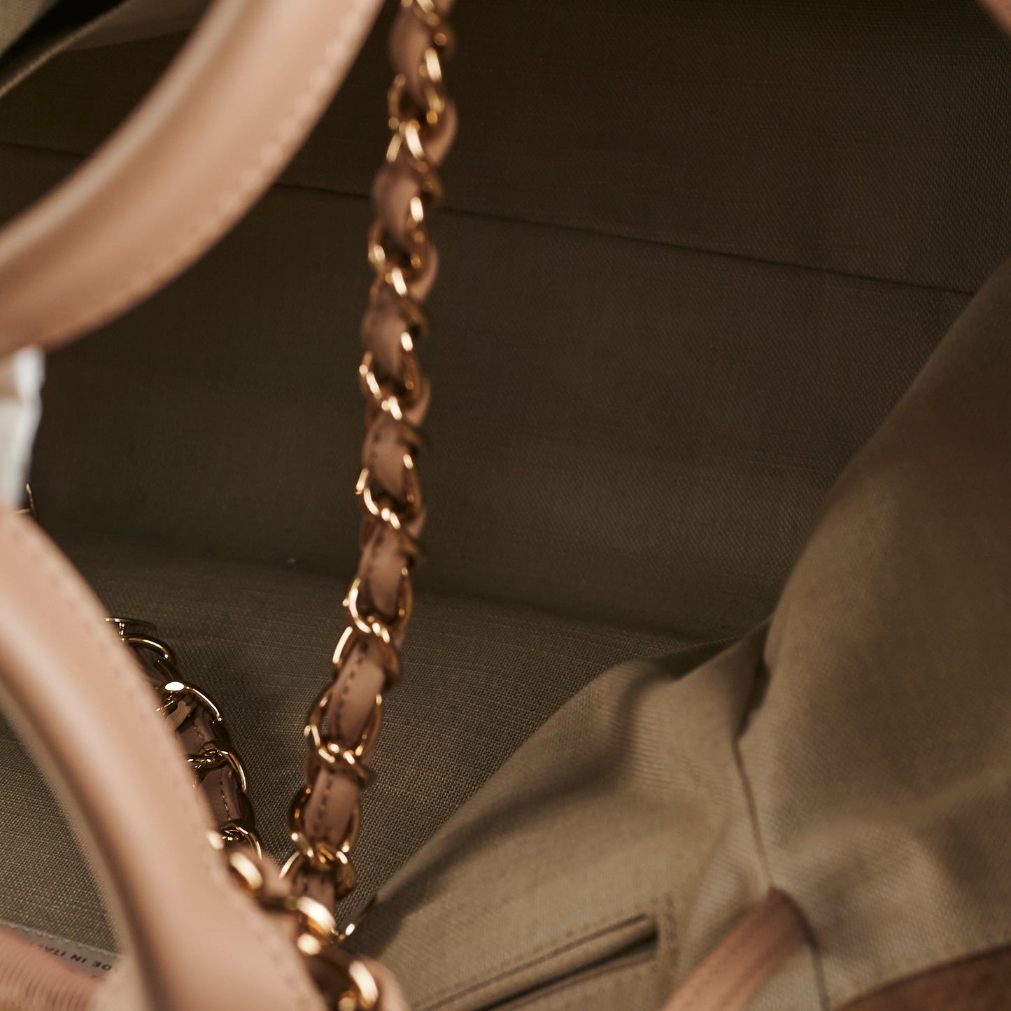 Deal of The Week - Chanel Medium Deauville Beige Tote Microchipped