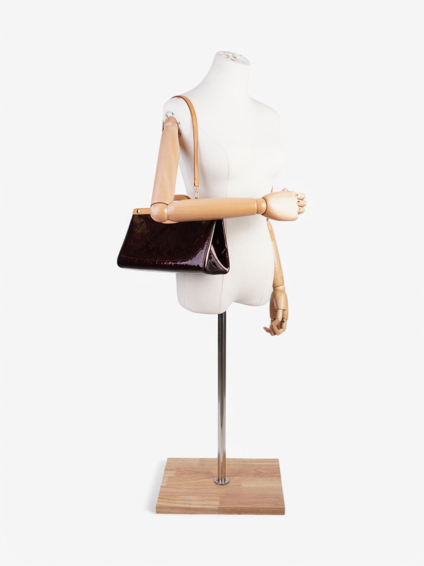 Louis Vuitton Verni Roxburry Drive Amarante Calf Leather