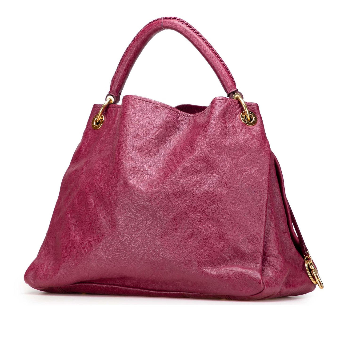 Purple Louis Vuitton Monogram Empreinte Artsy MM Hobo Bag
