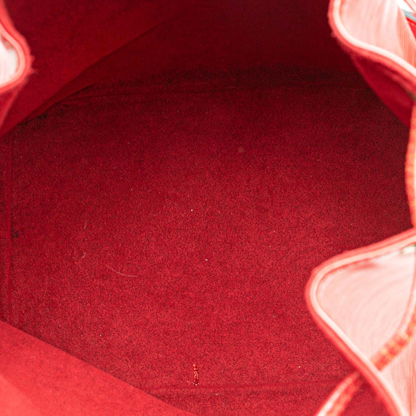Red Louis Vuitton Epi Noe GM Bucket Bag